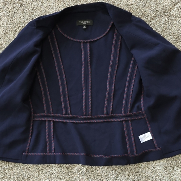 Talbots Navy Blue Blazer - Picture 8 of 8